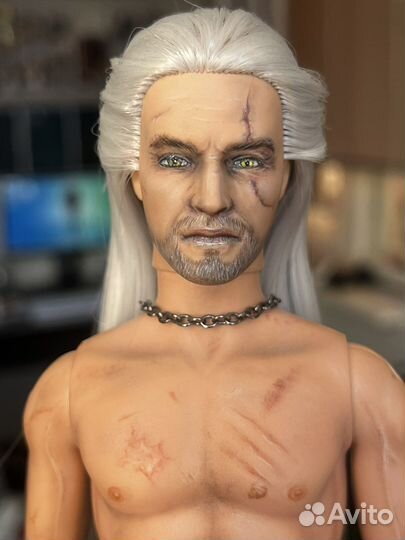 Кукла ooak the witcher 3 Geralt