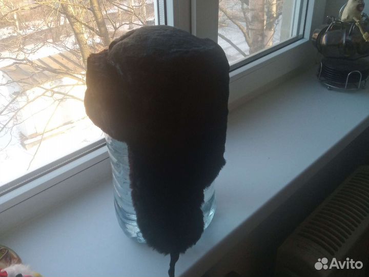 Шапка ушанка мужская 56,б/у, СССР