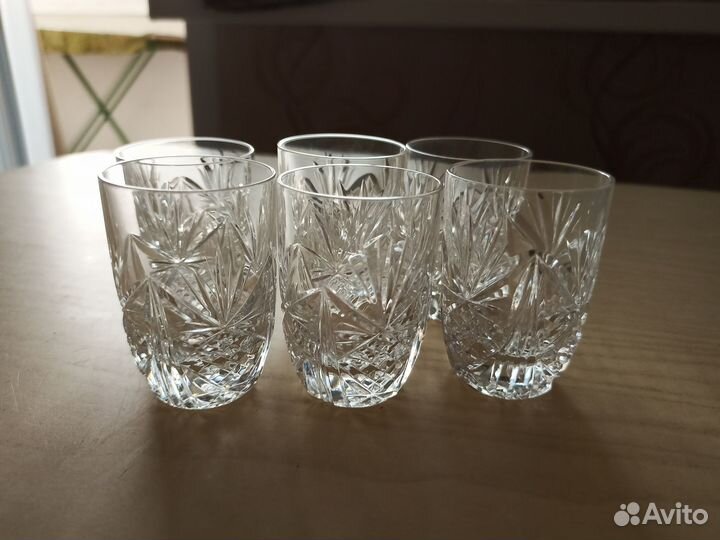 Стопки хрустальные СССР