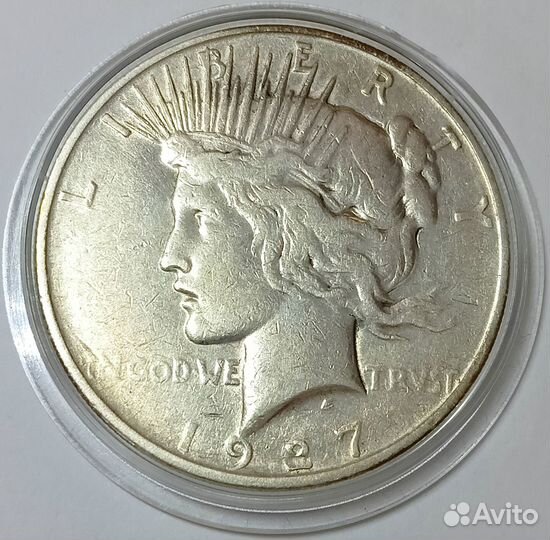 США 1 доллар 1927 год, Мирный доллар в коллекцию