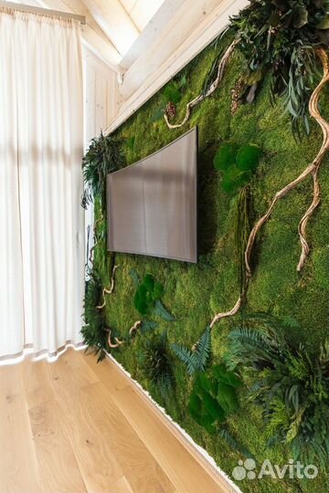 Природный декор из мха Арт: 214488