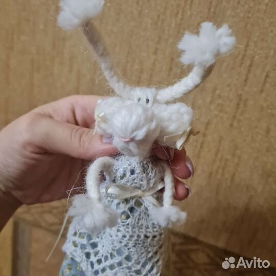 Козочка- сувенир игрушка интерьерная. Милая