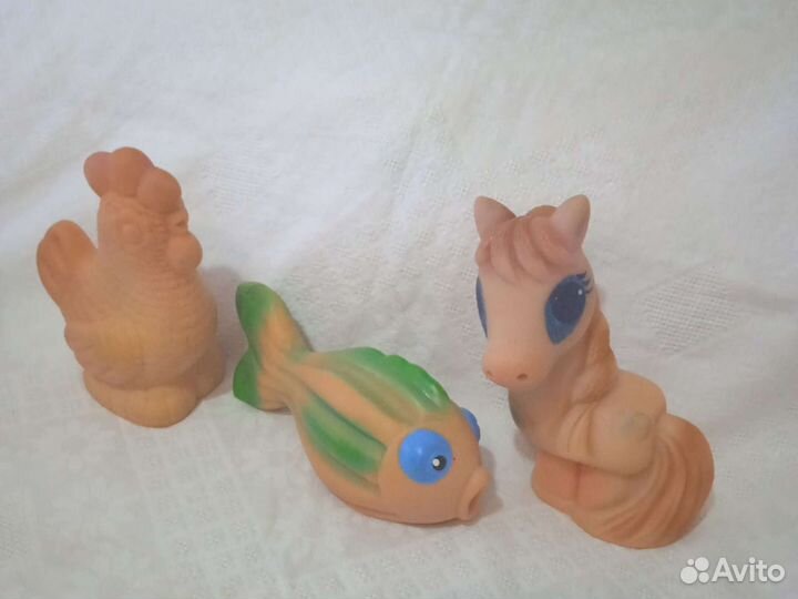 Резиновые игрушки СССР