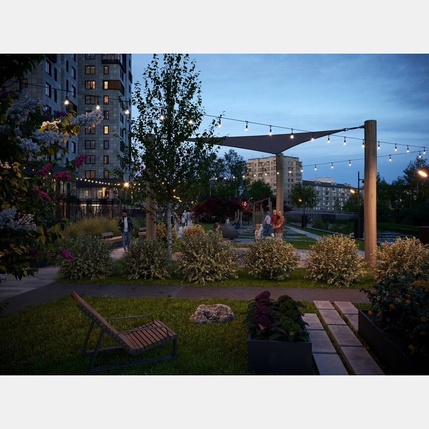 1-к. апартаменты, 16 м², 2/13 эт.