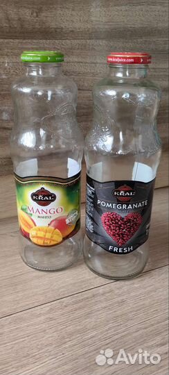 Бутылка стеклянная