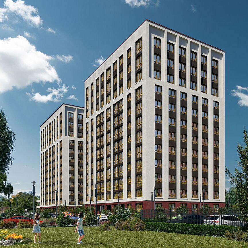 1-к. квартира, 45,2 м², 11/12 эт.