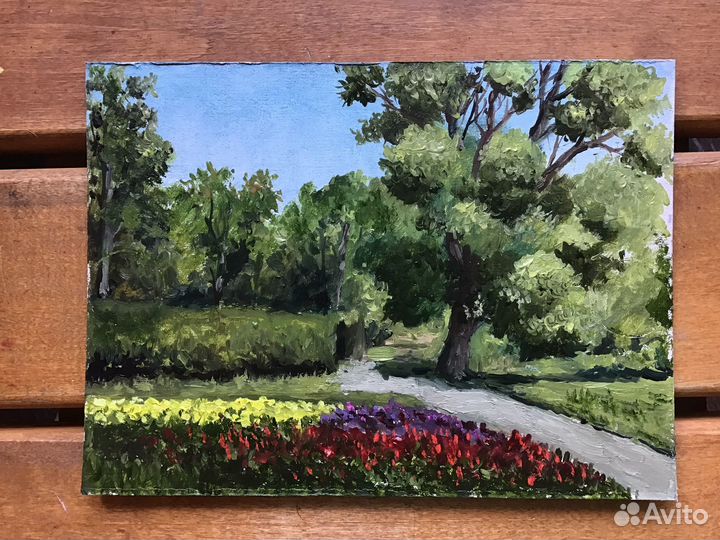 Картина маслом Зеленогорск