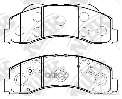 Колодки ford F-150, Expedition 2004-2017 NIB