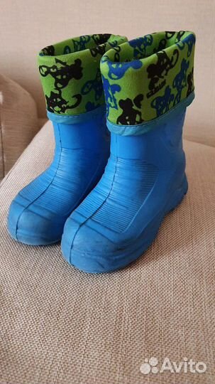 Сапоги резиновые для мальчика