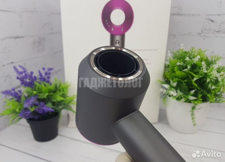 Фен Super Hair Dryer (Dyson Super Sonic) 5 насадок