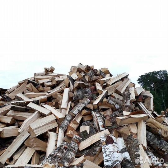 Хвойные дрова колотые