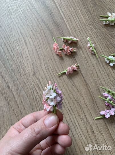 Цветы из полимерной глины