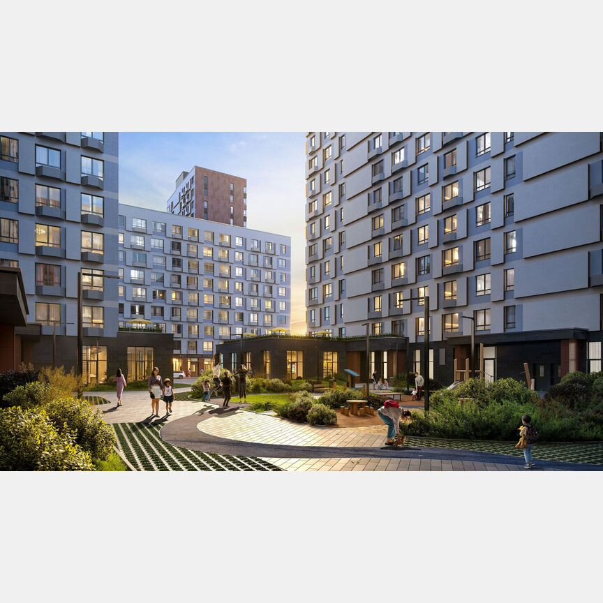 2-к. квартира, 43,6 м², 18/18 эт.