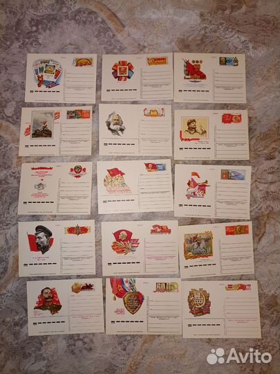 Почтовые конверты СССР