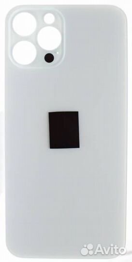 Задняя крышка для iPhone 12 Pro Max Белая (стекло)