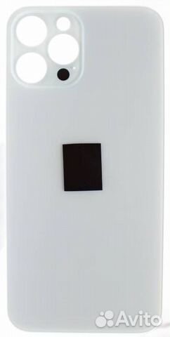 Задняя крышка для iPhone 12 Pro Max Белая (стекло)