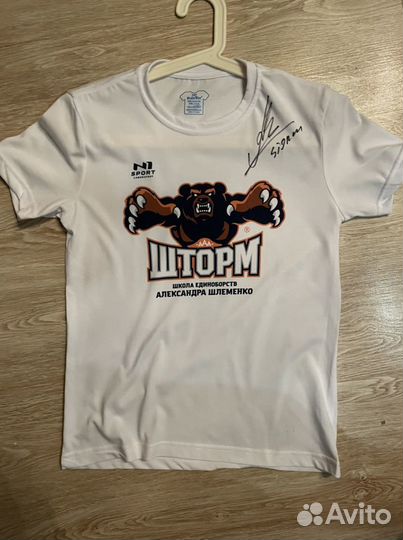 Футболка с автографом Александр Шлеменко (MMA)
