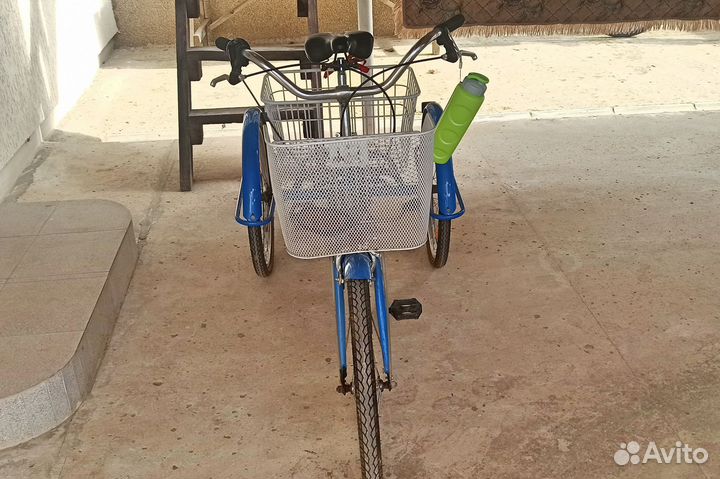 Трехколесный велосипед для взрослых и подростков