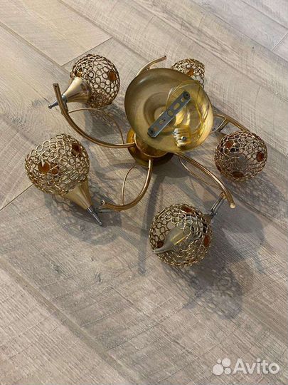 Люстра и бра комплект