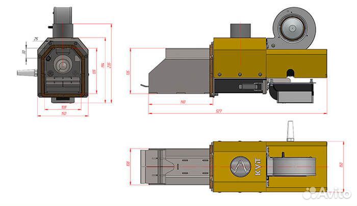 Пеллетная горелка Kvit Lyuta 27