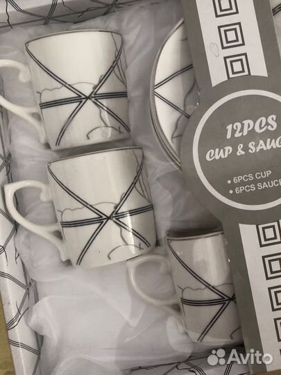 Кофейный сервиз (керамика)