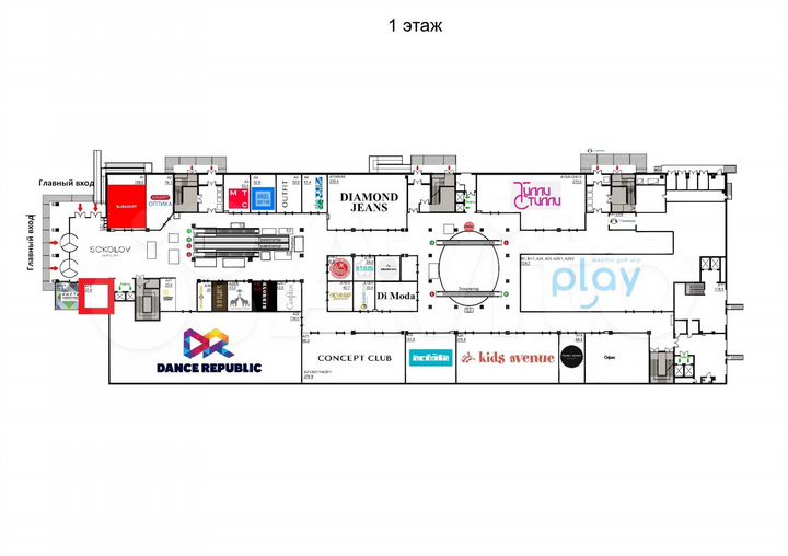 Торговая площадь, 27.4 м²