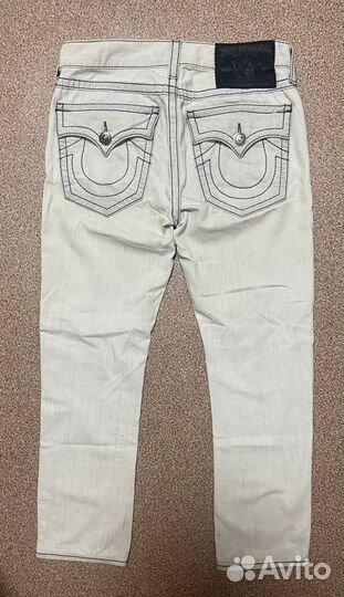 Винтажные белые True Religion. Оригинал