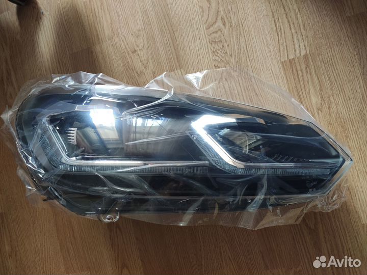 Фара golf 6 в стиле golf 7