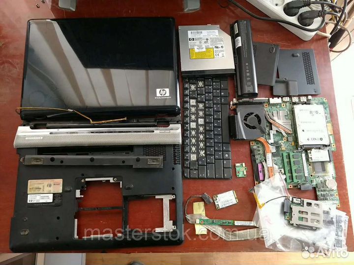 Комплектующие и запчасти для ноутбуков