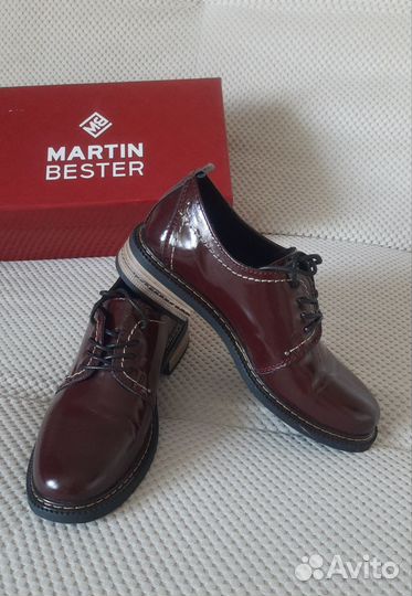 Лоферы оксфорды 37 размер натур кожа