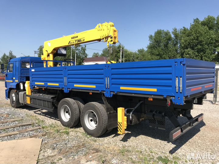 КамАЗ 65117 с КМУ, 2023