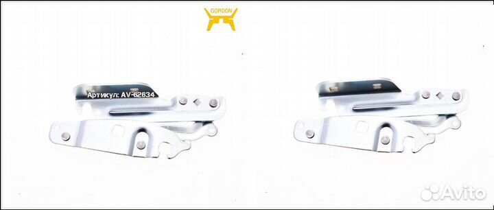 Петля капота правая ford fiesta 2008