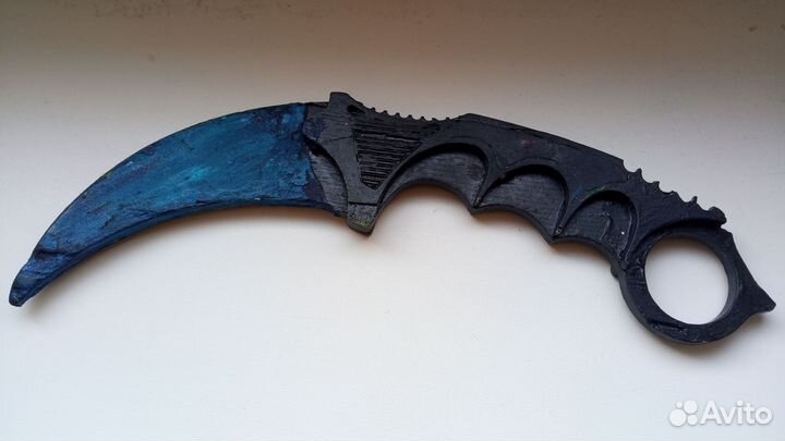 Игрушечный деревянный нож Керамбит