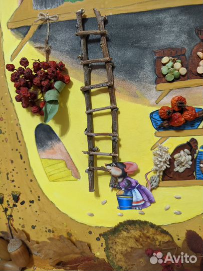 Осенняя поделка в сад