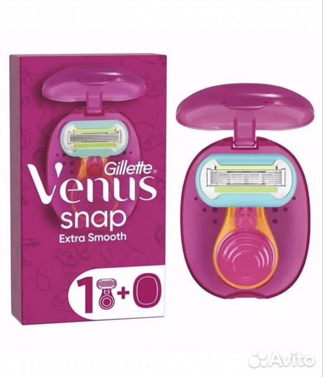 Бритва venus snap - основание и коробочка)