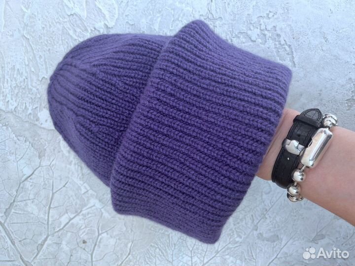 Шапка кашемир 100