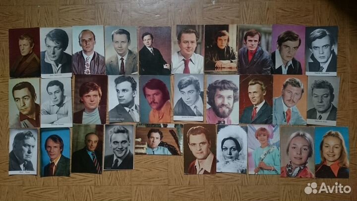 Фотографии актёров кино СССР. №1. 250шт. Список