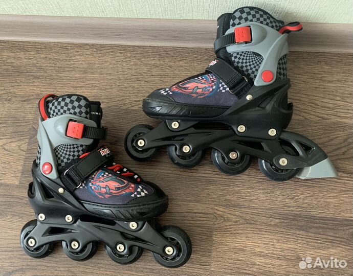 Ролики детские (33-36) с защитой