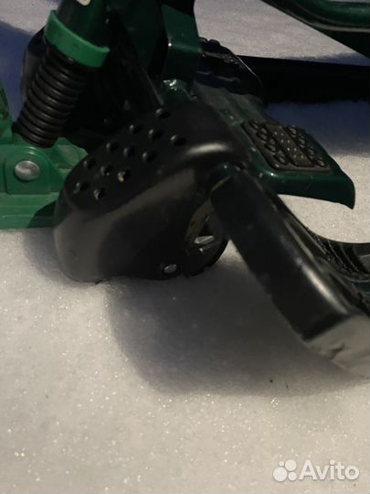 Снегокат с колесами