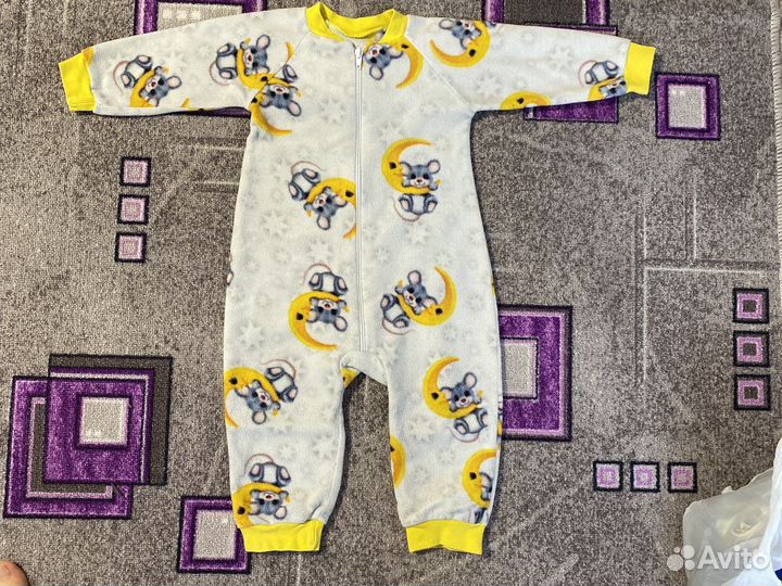 Флисовый комбинезон