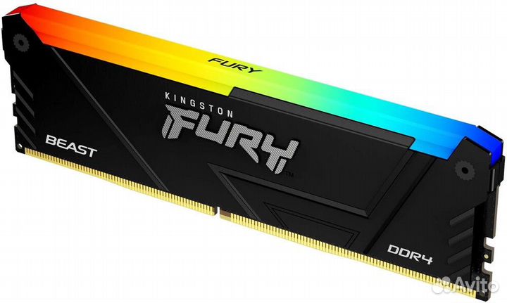 16Gb DDR4 3733MHz Kingston Fury Beast RGB (KF437C1