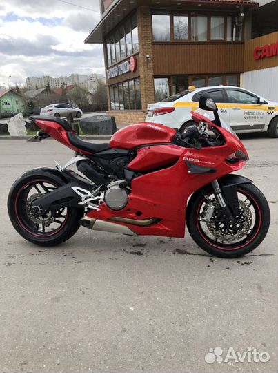 Ducati 899 вид сверху