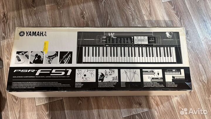 Синтезатор yamaha psr f51