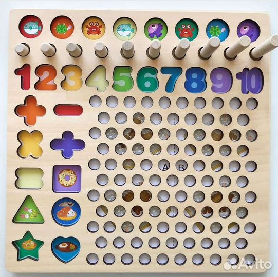 Новая развивающая игра мозаика