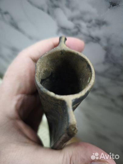 Бронзовый топор скифы. 12.3*9 см. Патина