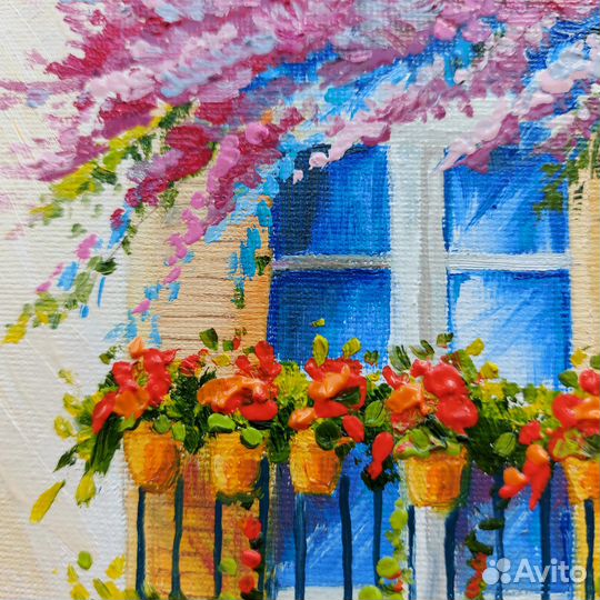 Картина с окном 