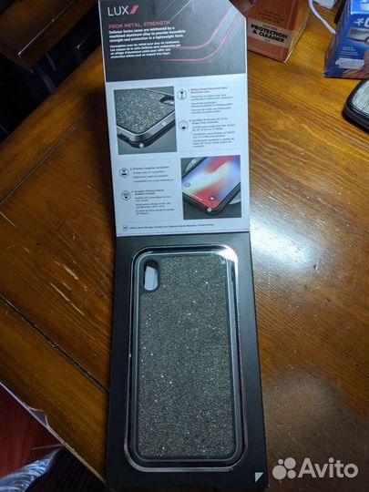 Чехол для Apple iPhone XS max X-doria Defense Lux