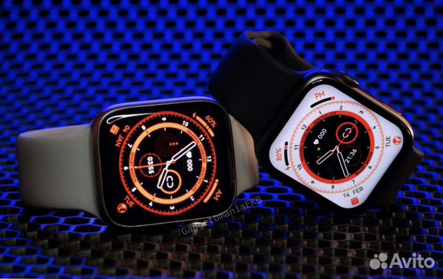 Часы Apple Watch 8 с безрамочным дисплеем
