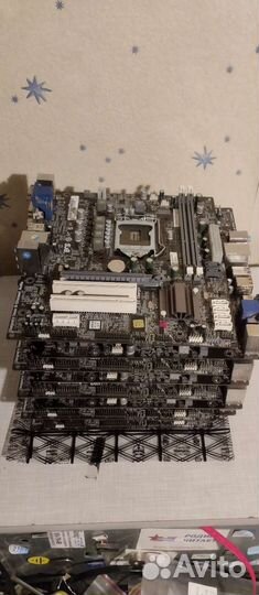 Материнская плата 1155 ECS H61H2-TM7