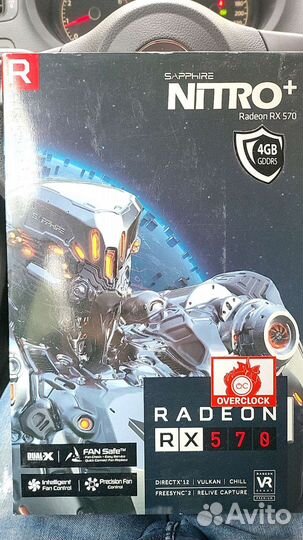 Sapphire rx 570 nitro+ 4gb